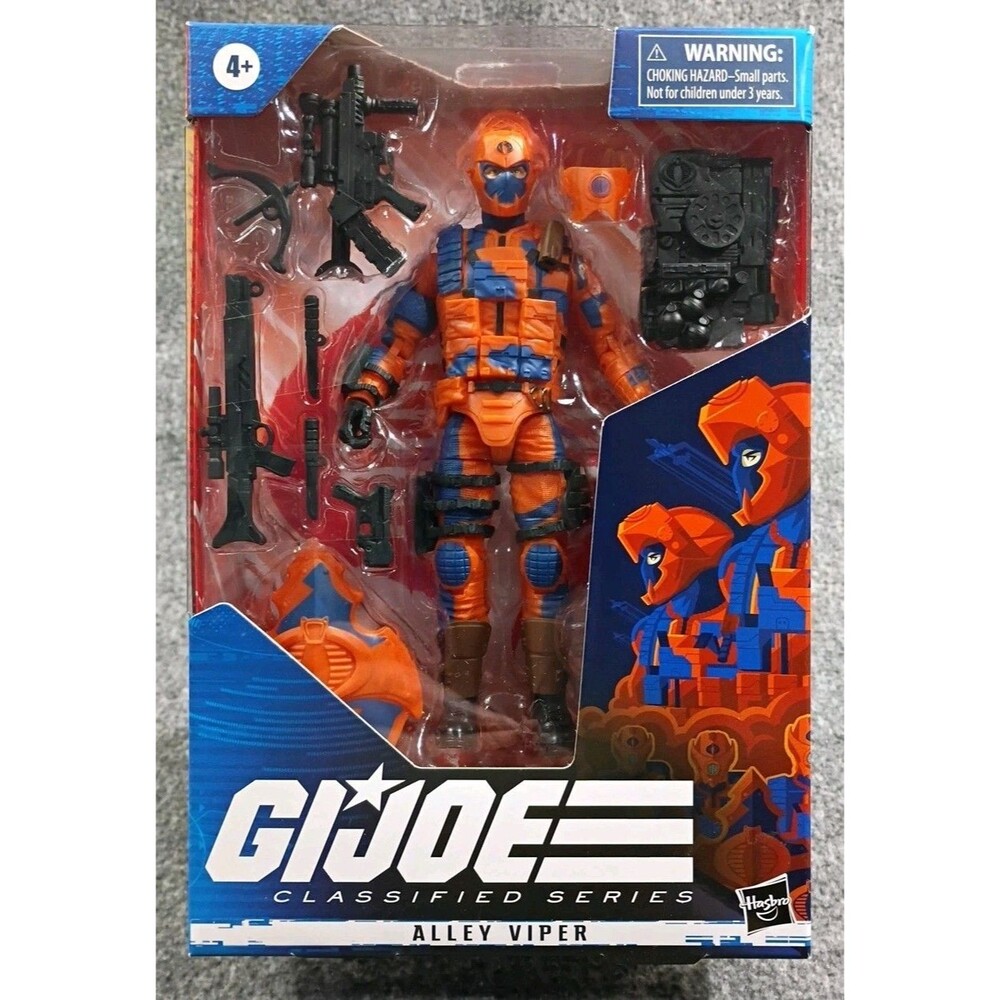 GI Joe Classified Series Alley Viper 6" Action Figure 2021 Hasbro New Sealed #34 - Picture 13 of 13